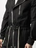 Jeans masculino personalidade masculina macacão tendência versão coreana allmatch terno solto calça cargo preta S6XL 230628