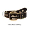 Belts M2EA Shinning Waist Belt For Rhinestone Women Men Luxury Crystal Studded Strap Jeans Formal Dres