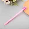 Pens 36PCS Cartoon Jellycoloured Silica Gel Pen Cute Stationery Owl Water Pen Creative Signature Pen Kawaii School Supplies