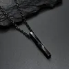 Twisted Pendant Necklace Alloy Simple Men's Halsband Hip Hop Fashion Jewelry Accessories