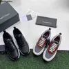 Sapatos masculinos de alta edição ao ar livre Ermenegildo casual cabeça quadrada moda esportiva outono inverno