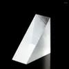 20x20x10mm Optical Glass Triangular Lsosceles Right Angle K9 Prism Lens Light Spectrum Physics