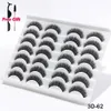 Cílios Postiços 14 Pares Natural Grosso Macio Falso 3D Faux Mink Lash Volume Longo Fofo Wispy Dramático Extensão de Cílios Maquiagem Atacado 230627