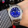 Diamond Watch Mens Automatic Mechanical Designer Watches 40mm Sapphire Luminous Women Orologi da polso impermeabili Montre de Luxe