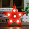 Ny ankomst Hot Creative Small Star -formad LED -skrivbordslampor Dekoration Kid Room Night Light Juldekorationer HKD230628