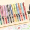 Pens Japan PILOT BXV5 0.5mm V7 0.7mm Straight Pen Large Capacity Color Ink Gel Pen Cute Stationary School Supplies