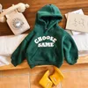 T-shirts Jongens Hoodies Sweatshirts CottonTops Uitloper 2023 Vintage Lente Herfst Winddicht Kinderen Grote Maat Kinderkleding 230627