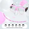 Goggles Findway Lunettes de natation pour enfants étanches avec couvre-nez 180° Wide View Anti-Ultraviolet Lunettes de plongée Masque pour garçons/filles 4-14 230627