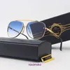 2023 Männer Frauen Reisen Fahren Strand runde Sonnenbrille MACH EIGHT Top Luxusmarke Designer Sonnenbrille mit Fall DITA 56RZ