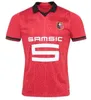 23 24 Stade Rennais 축구 유니폼 rennes 2023 2024 팬 Palyer Sulemana Bourigeaud Terrier Doku Laborde Santamaria 남자 키트 Maillot de Foot Football Shirts