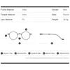 Brillengestell HEPIDEM Legierungsgläser Damen Koreanisches Markendesign Herrenbrillen Runde Metallbrillen Klare Brillengestelle 5022 230628