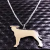Pendant Necklaces Stainless Steel Dog & Pendants Friend Tag Chocker Necklace For Women Jewelry Acero Inoxidable Collar N954S07