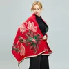 Foulards Designer Femmes Épais Foulard Femme Cachemire Écharpe Pour Dames Chaud Cachemire Châles Poncho Capes Filles Écharpes D'hiver