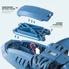 Electric RC Animals 2.4G Simulación Control remoto con luces Robots submarinos Pescado Juguetes eléctricos para niño Actualización Spray Water Rc Shark Toy 230627