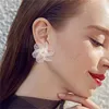 Dangle Boucles D'oreilles Exagéré Mode Fleur Femelle Pétale Hipster Personnalité Tempérament Accessoires