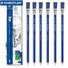 ERASER 6/12 PCS STAEDTLER 526 61 PENCIL STIL ERASER+BROSCH STOL STOREY Office Supplies Pencil Eraser Ballpoint Gel Pen Erasers