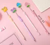 PENS 40 PCS/Lotto Creative Fruit Penderant Gel Pen