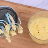 Яичные котлы Многофункциональный ручной венчик для перемешивания крема Сливочное масло Миксер с антипригарным покрытием Инструменты Силиконовый миксер для торта Кухонные гаджеты 230627