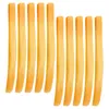 Garden Decorations 10st Faux French Fries Model Realistic Food Toy Spela för restaurang