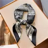 Bandanas 2022 Luxury Silk Satin Square Scarf Women Print 70cm Spring Shawl Wrap Neck Tie Female Hair Hand Wirst Foulard Bandana Hijab x0628