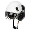 Taktik Kasklar CE İnşaat Güvenlik Kaskı Vizörlü Dahili Gözlüğü Mühendis İçin Kulaklıklar Baret ANSI Endüstriyel Çalışma Başlığı Baş KorumasıHKD230628