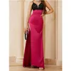 Casual Jurken Vrouwen Band V-hals Hoge Taille Mermaid Party Cocktailjurk Lange Prom Gown Sexy Pailletten Corset Banket avond