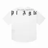 Мужские футболки Tshirt Palms Summer Mens Womens Designers T Shirts Tops Luxurys Letter Cotton Tshirts Clothing Polos Short Sleeve High1 Quality Clothing Tees Z23628