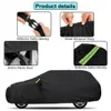 Universal SUV Full Car Covers Outdoor Snow Resistant Sun Protection Cover Dustproof 190T Pour VW Passat Benz Jeep PeugeotHKD230628
