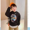 T Shirts Kids Boys Hooded Printed Autumn Children Tops Hoodie Clothes Girls For Teens Hoodies Sweatshirt Sport Fas School Outfits 230627