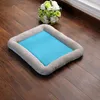 Chenils lavables pour grands et moyens petits animaux de compagnie dormant été Cool chien lit tapis caisse Pad anti-dérapant Tatami matelas