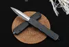 US Italian Style Combat Dragon Slaughtering Automatic Folding Knife D2 Blade Double Action Hunting Self Defense Auto Pocket Knives UT85 UT88 BM 3400 4600 9400 5370