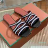 Women Summer Slippers Luxury Designer Genuine Leather Slippers Low Heels Weave Hollow Slides Runway Outfit Party Dress Shoes Female Shoes 2023
