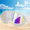 Goggles Big Frame Professional Swimming Waterproof Soft Silicone Glasses Swim Eyewear Anti-Fog UV Men Women Goggles for Men Women 230627