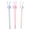 Pens 12Pcs/Batch Korean Cute Rabbit Bunny Pens Funny School Pen Kawaii Children Stationery Goods Kawai Thing Rollerball Ballpoint Kit