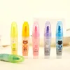 Pennor 72 datorer/Lot Mini Color Highlighter Pen Cute Animal Family Book Marker Office Accessories Stationery School Supplies F6975