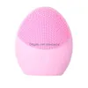 Cleaning Tools Accessories Facial Cleansing Brush Sonic Vibration Face Cleaner Sile Deep Pore Electric Waterproof Mas Xbjk1912 Dro Dh0Wj