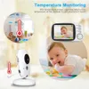 VB603 Wireless Video Baby Monitor Electronic Babysitter med 3,2 tum LCD 2 Way Audio Talk Night Vision Security Bebe Camera L230619