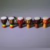 Pendentif Colliers Mini Jambe Batteur À Vendre Djembe Percussion Instrument De Musique Collier Africain Main Tambour Bijoux Accessoires