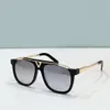 Goldbraun schattierte Piloten-Sonnenbrille, tropfenförmige Herren-Sommer-Sonnenbrille, Sonnenbrille, UV400-Brille, mit Box