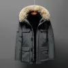 Giacche invernali d'oca canadesi Cappotto caldo da uomo Moda confortevole Piumino morbido Designer casual Uomo Slim Outdoor addensato Nuovo329 Winter01