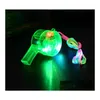 Noise Maker Lumiwhistle Rainbow Led Necklace Party Fan Props Drop Delivery Home Garden Festive Supplies Event Dhoas