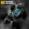 Elektrik/RC Araç Elektrik/RC Araç Zwn 1 16 70km/s veya 50km/s LED uzaktan kumandalı 4WD RC Araç Çocuklar için Yüksek Hızlı Drift Monster Kamyon Vs WLTOYS 144001 Oyuncaklar 240314