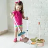Verktyg Workshop Children's Education Simulation Spela House Toy Boy and Girl Training Cleaning Tool Set Top Stuff Things for Cleaning for Kids 230627