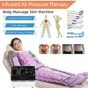 Autres équipements de beauté 3 En 1 Desktop Purple Infrarouge lointain Air Pressure Body Wrap Chauffage de la peau Drainage lymphatique Équipements de massage