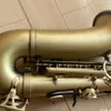 Vintage 62 antique bronze E-flat alto saxophone brass Japanese craft made jazz instrument with case alto sax