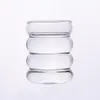 Кружки ins high face water cup, устойчивые к холоду, рифленое стекло, кофе, молоко, бытовая микроволновая печь, милые 230627