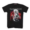 Camisetas Masculinas Maiden Heavy Metal Algodão Camisetas Pretas Rock Skull Print T Shirt Moda Masculina Manga Curta Summer Tee Tops 230627