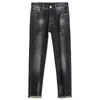 Herren Jeans Designer Herbst und Winter Neue Stickerei B Home High -End -Qualität Slim Fit Small Long Hosen Europäische Waren 7SAK