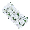 Decorative Flowers Wall Panels Decor Flower Arrangements Table Runner Artificial For Baby Shower Pography Party