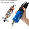 Electric Drill 480W Mini Variable Speed ​​Dremel Gravering Poleringsmaskin Trä snidande Rotary Tool Milling Cutter Rasp File etc 230626